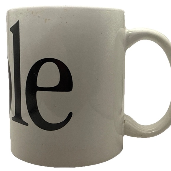 Vintage Apple Computers Macintosh Coffee Mug Rainbow Wrap Around Letters 80s - Picture 4 of 6